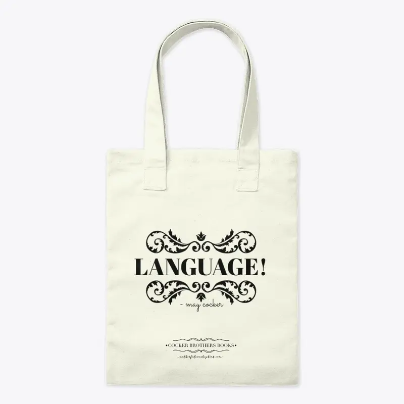 "Language" &amp; "One More Chapter" Tote